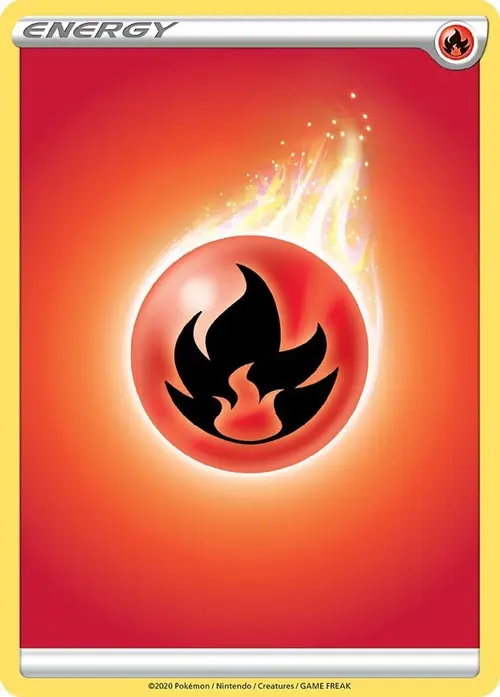 Fire Energy card art