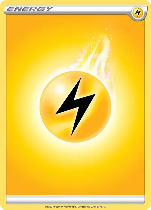 Lightning Energy card art