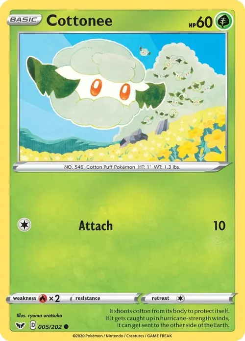Cottonee card art