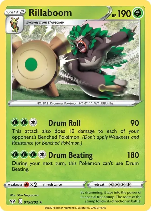 Rillaboom (015) card art