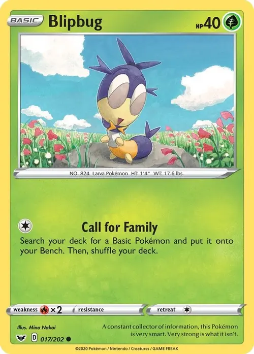 Blipbug (017) card art