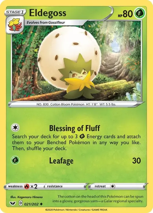 Eldegoss card art