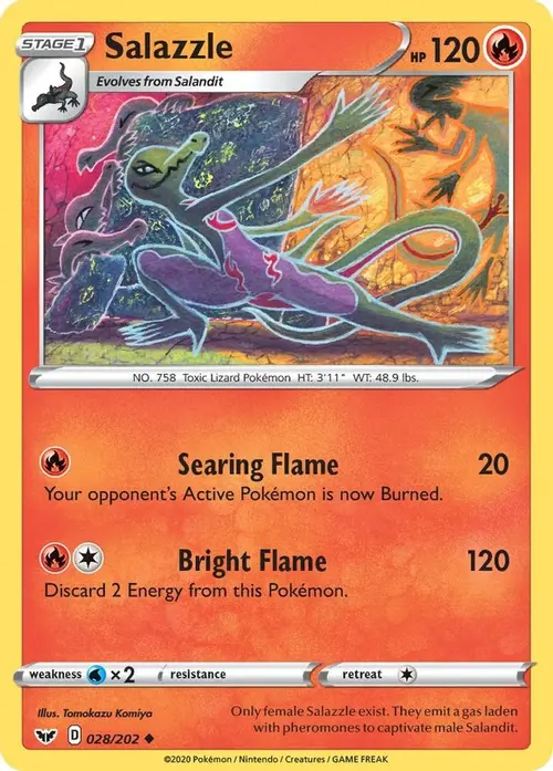 Salazzle card art