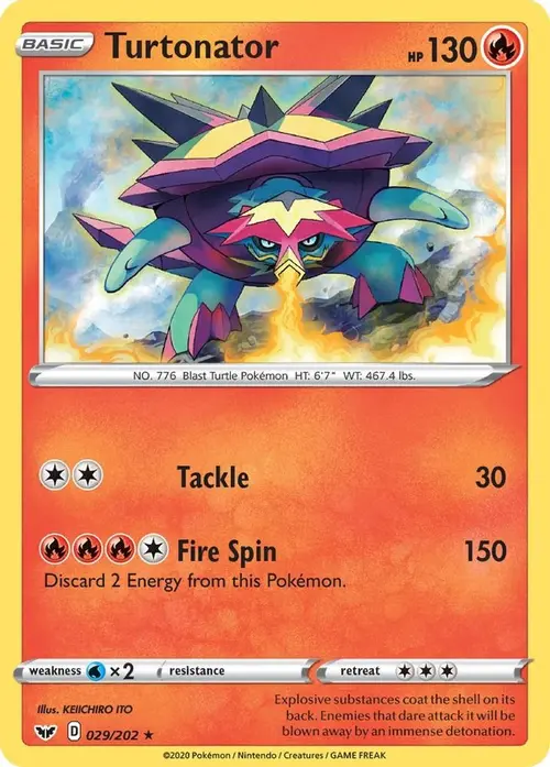 Turtonator card art