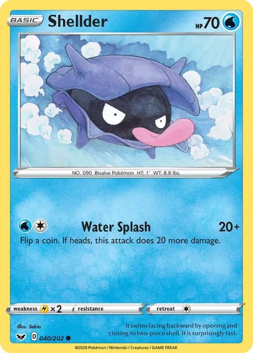 Shellder card art