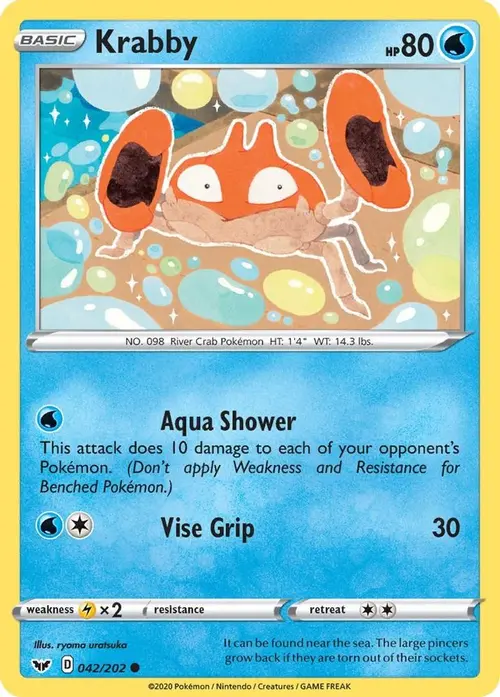 Krabby (042) card art