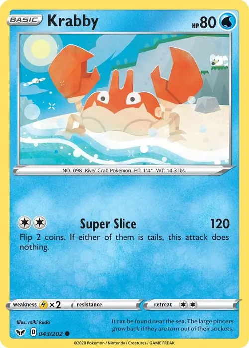 Krabby (043) card art