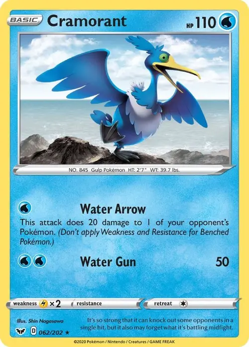 Cramorant card art
