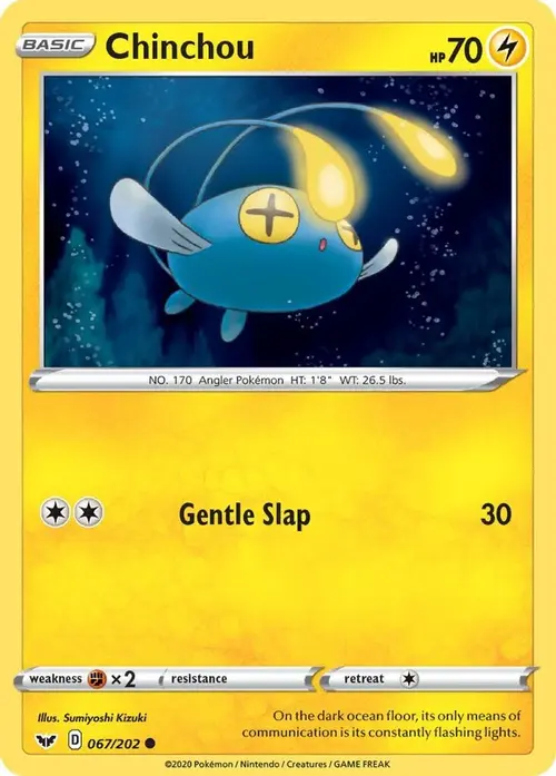 Chinchou (067) card art