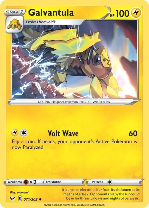 Galvantula card art