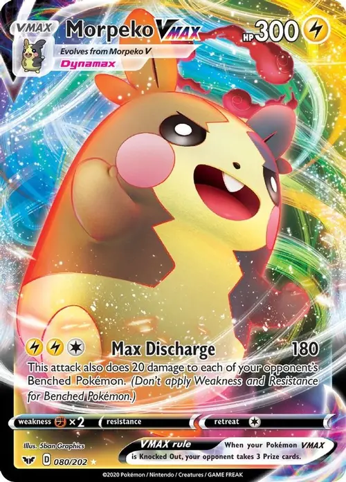 Morpeko VMAX card art