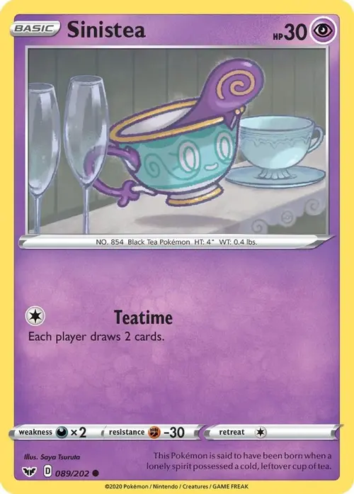 Sinistea card art