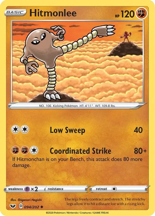 Hitmonlee card art