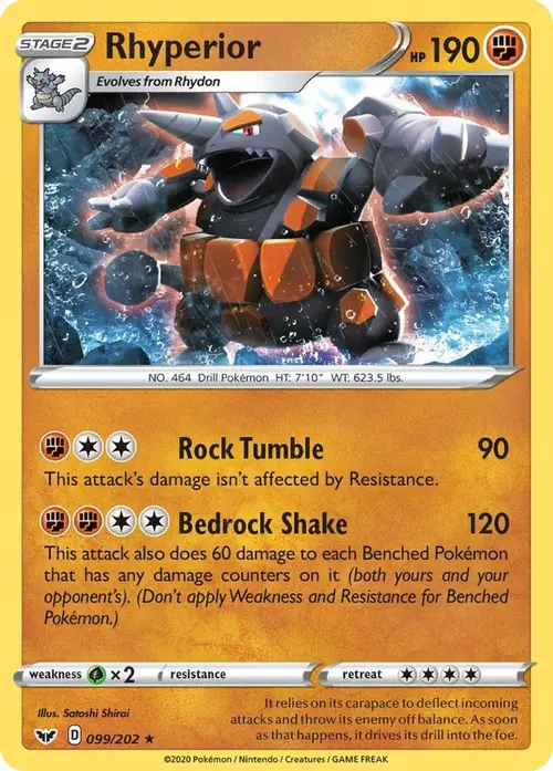 Rhyperior card art