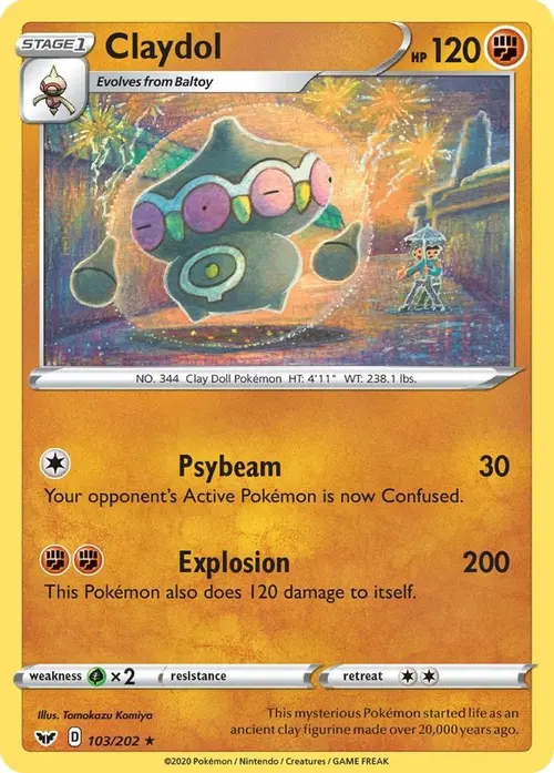 Claydol card art