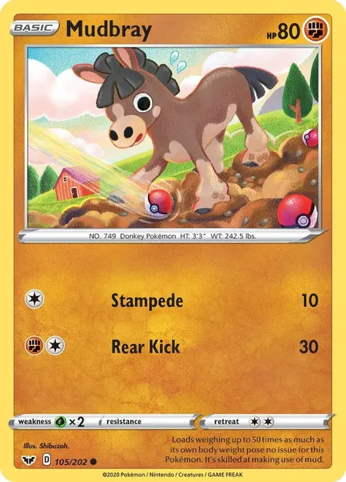Mudbray card art