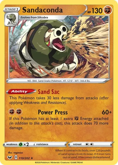 Sandaconda (110) card art