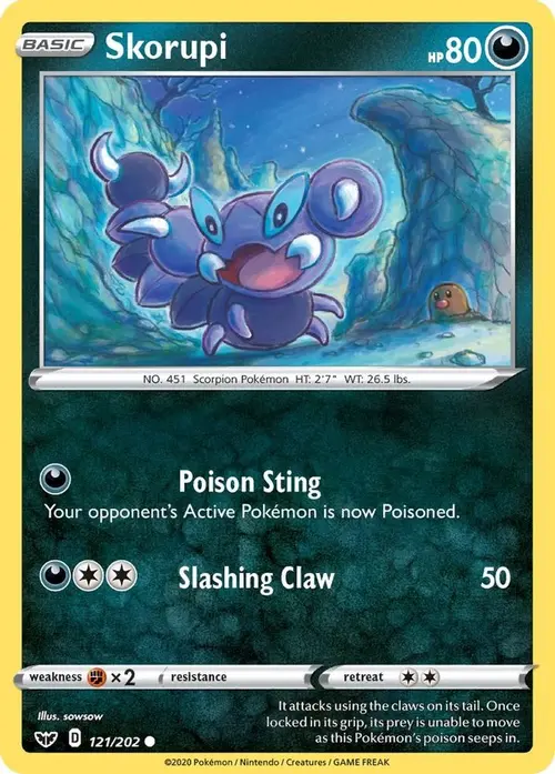 Skorupi card art