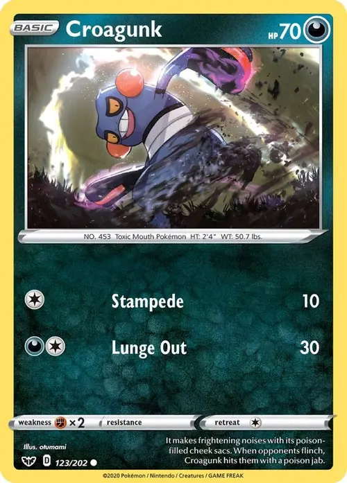 Croagunk card art