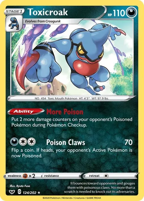 Toxicroak card art