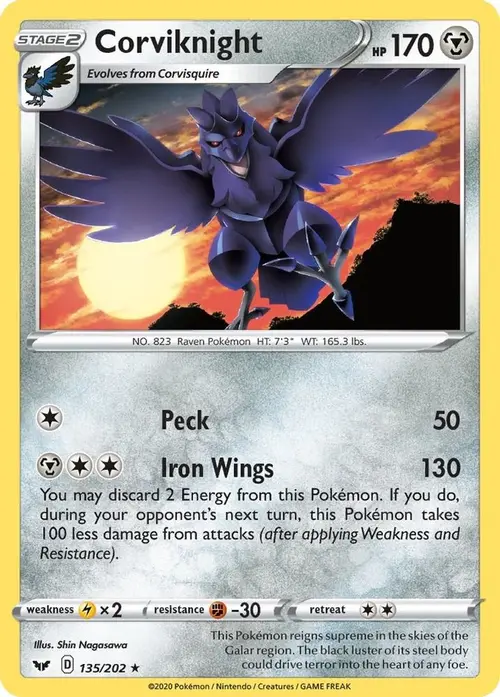 Corviknight card art