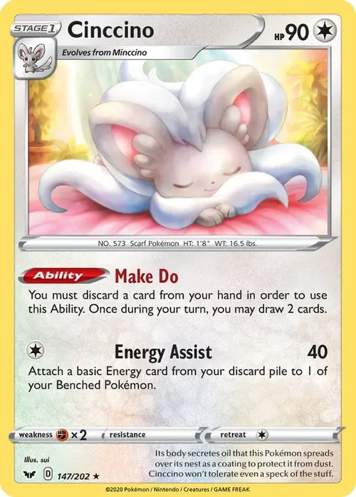 Cinccino card art