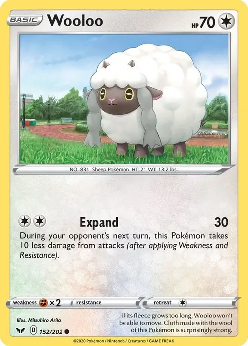 Wooloo (152) card art