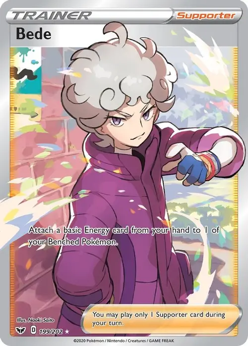 Bede (Full Art) card art