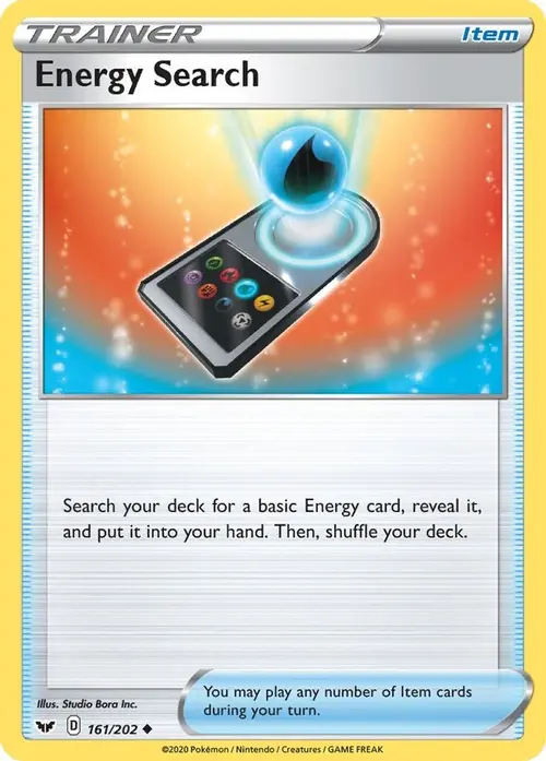 Energy Search card art