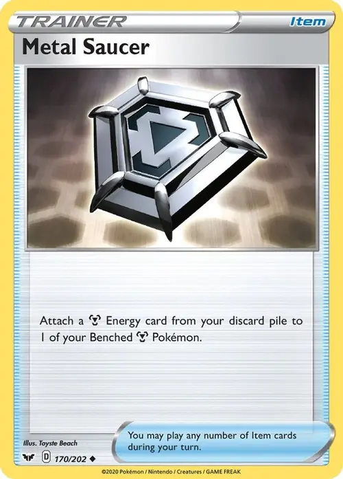 Metal Saucer card art