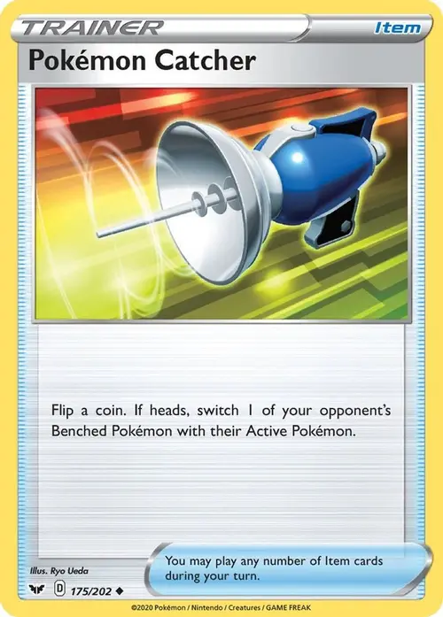 Pokemon Catcher card art