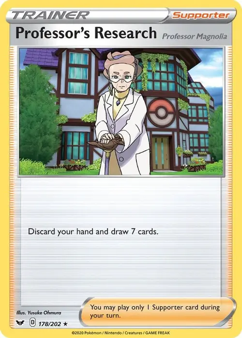 Professor's Research [Professor Magnolia] card art