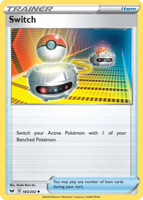 Switch card art