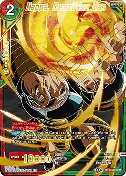 Nappa, Demolition Man (SPR) card art