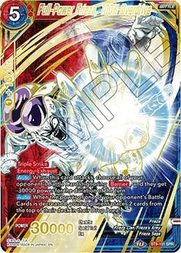 Full-Power Frieza, 100% Overdrive (SPR) card art