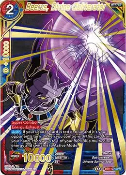 Beerus, Divine Obliterator (SPR) card art