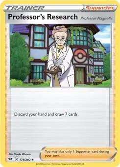 Professor's Research card art