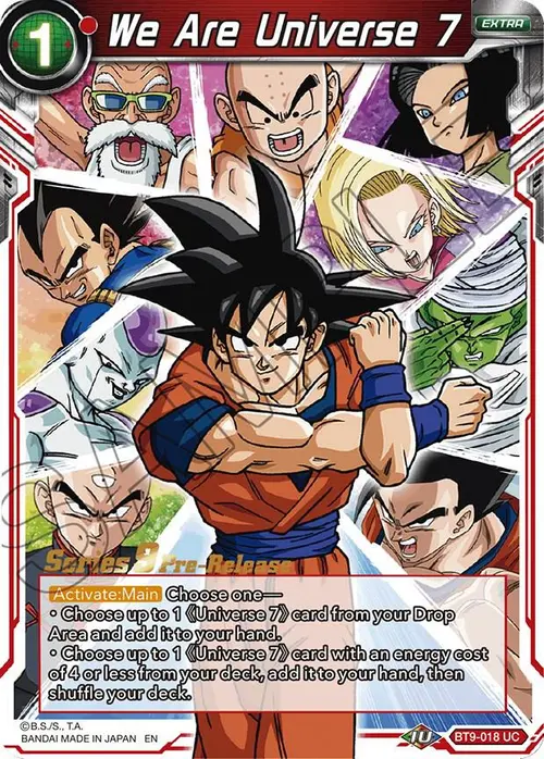 We Are Universe 7 card art