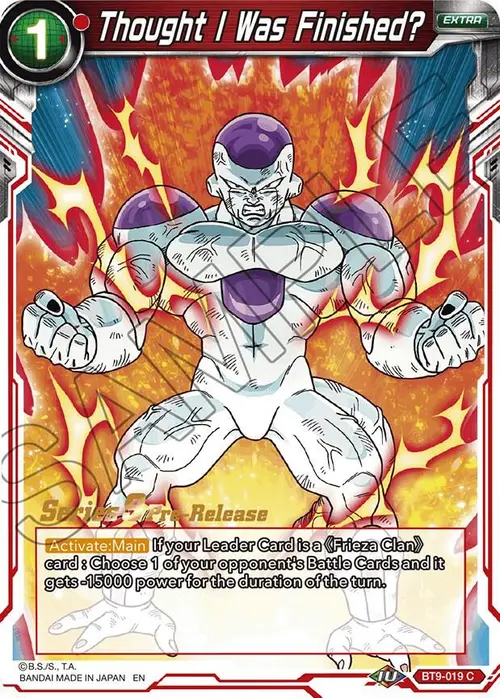 Thought I Was Finished? card art