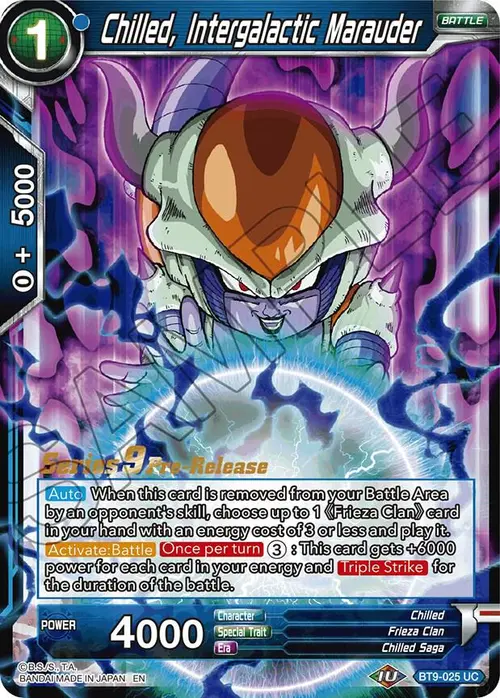 Chilled, Intergalactic Marauder card art