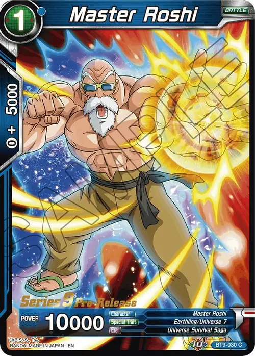 Master Roshi card art