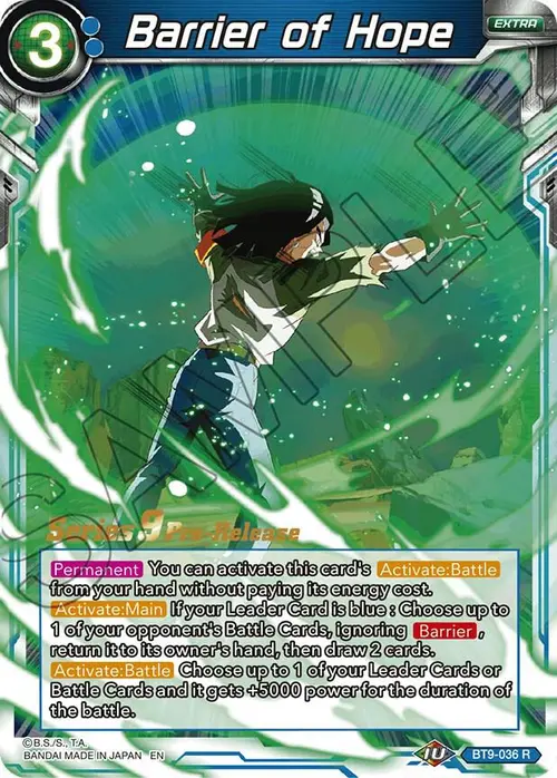 Barrier of Hope card art