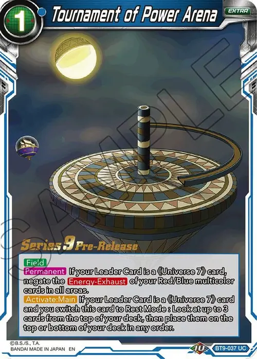 Tournament of Power Arena card art