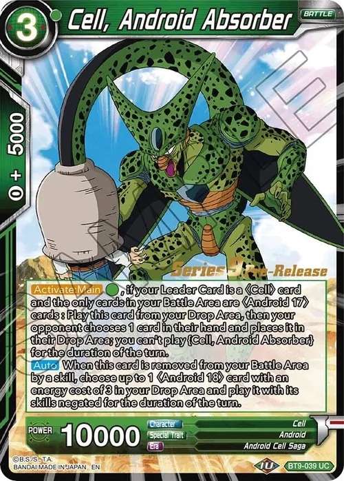 Cell, Android Absorber card art