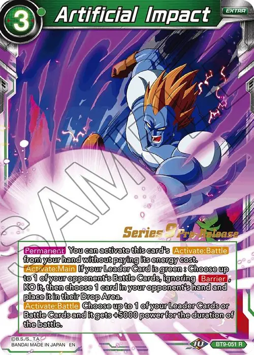 Artificial Impact card art