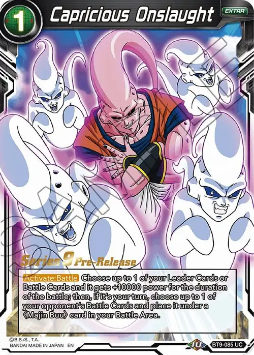 Capricious Onslaught card art
