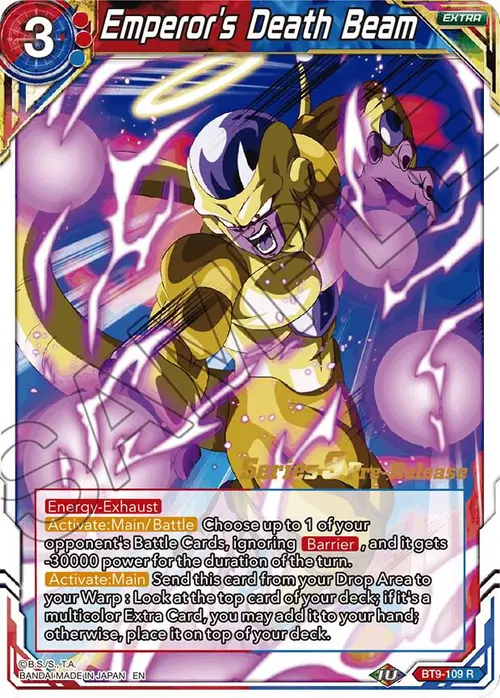 Emperor's Death Beam card art