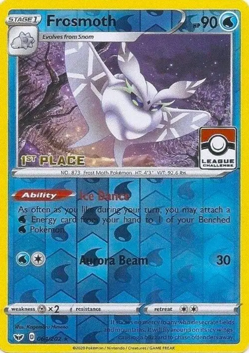 Frosmoth - 064/202 (League Challenge) [1st Place] card art