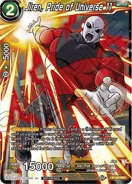 Jiren, Pride of Universe 11 card art