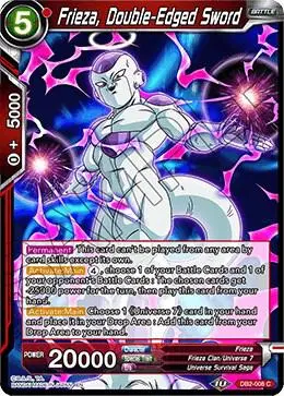 Frieza, Double-Edged Sword card art